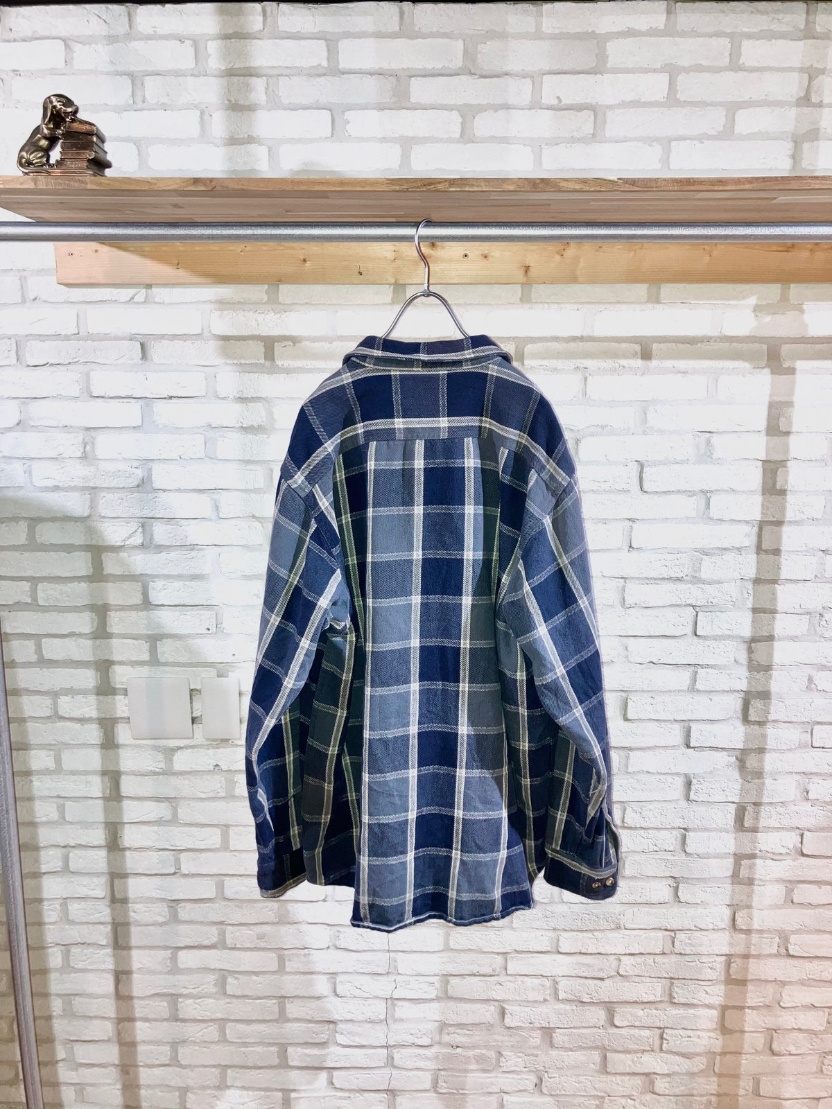 "FIVE BORTHER" 00s Heavy Flannel Check Shirt