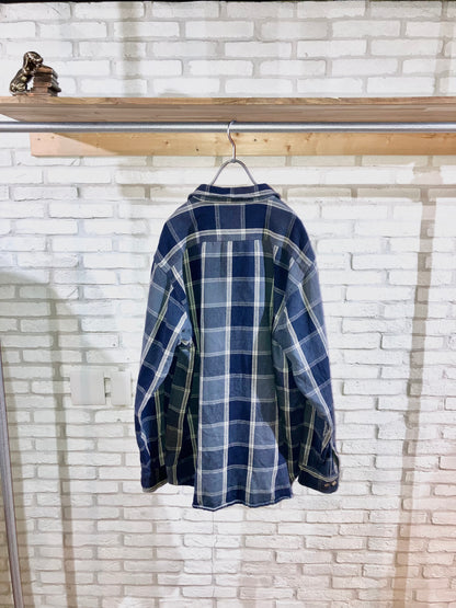 "FIVE BORTHER" 00s Heavy Flannel Check Shirt