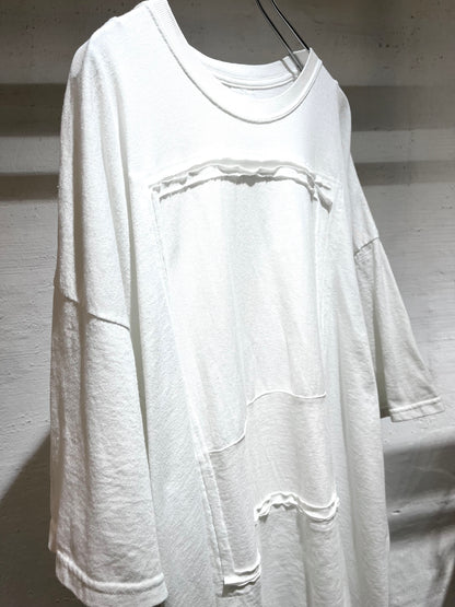 REMAKEBYK CUT OUT TEE big box silhouette