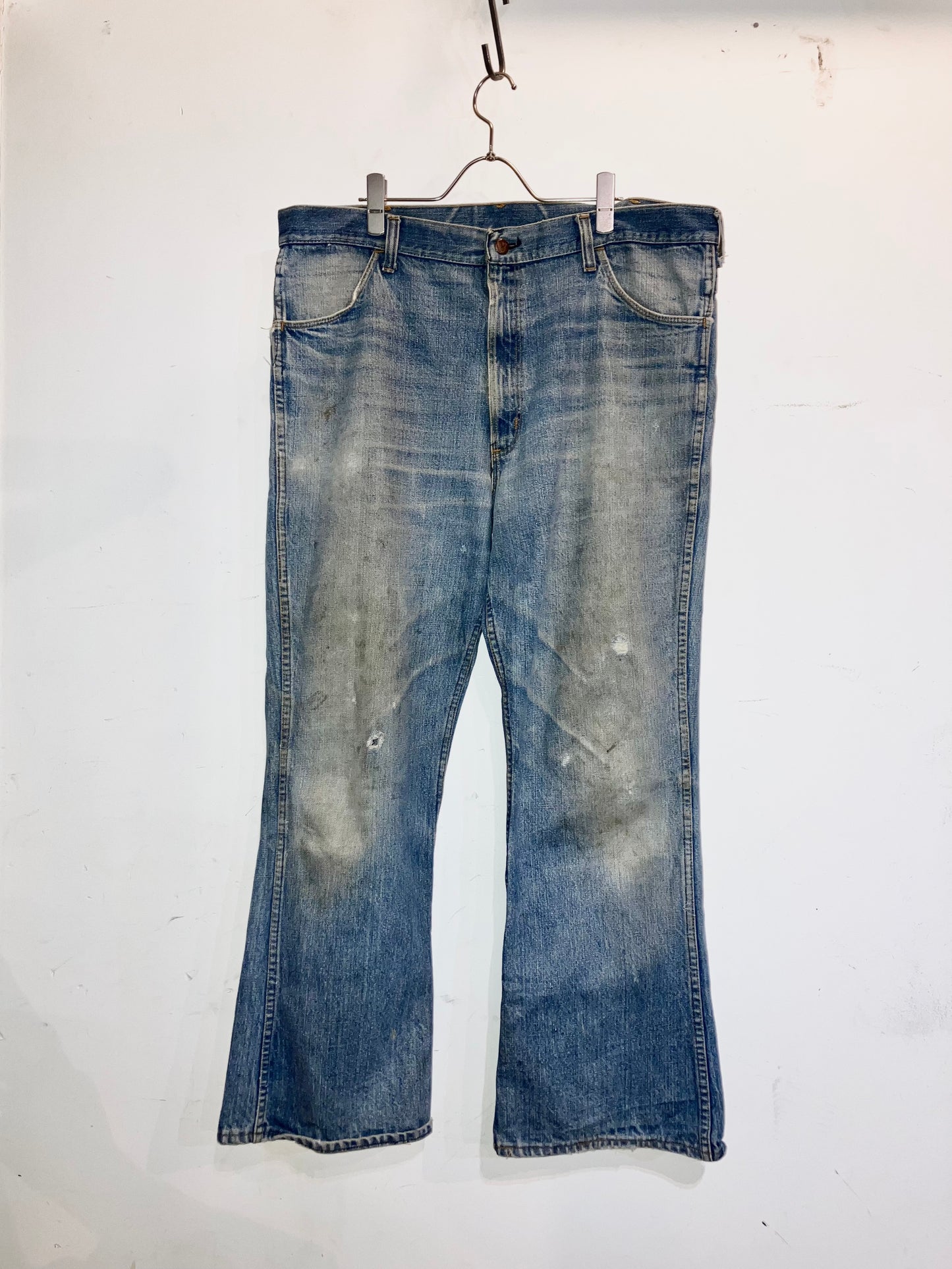 Vintage Wide Flare Denim Pants