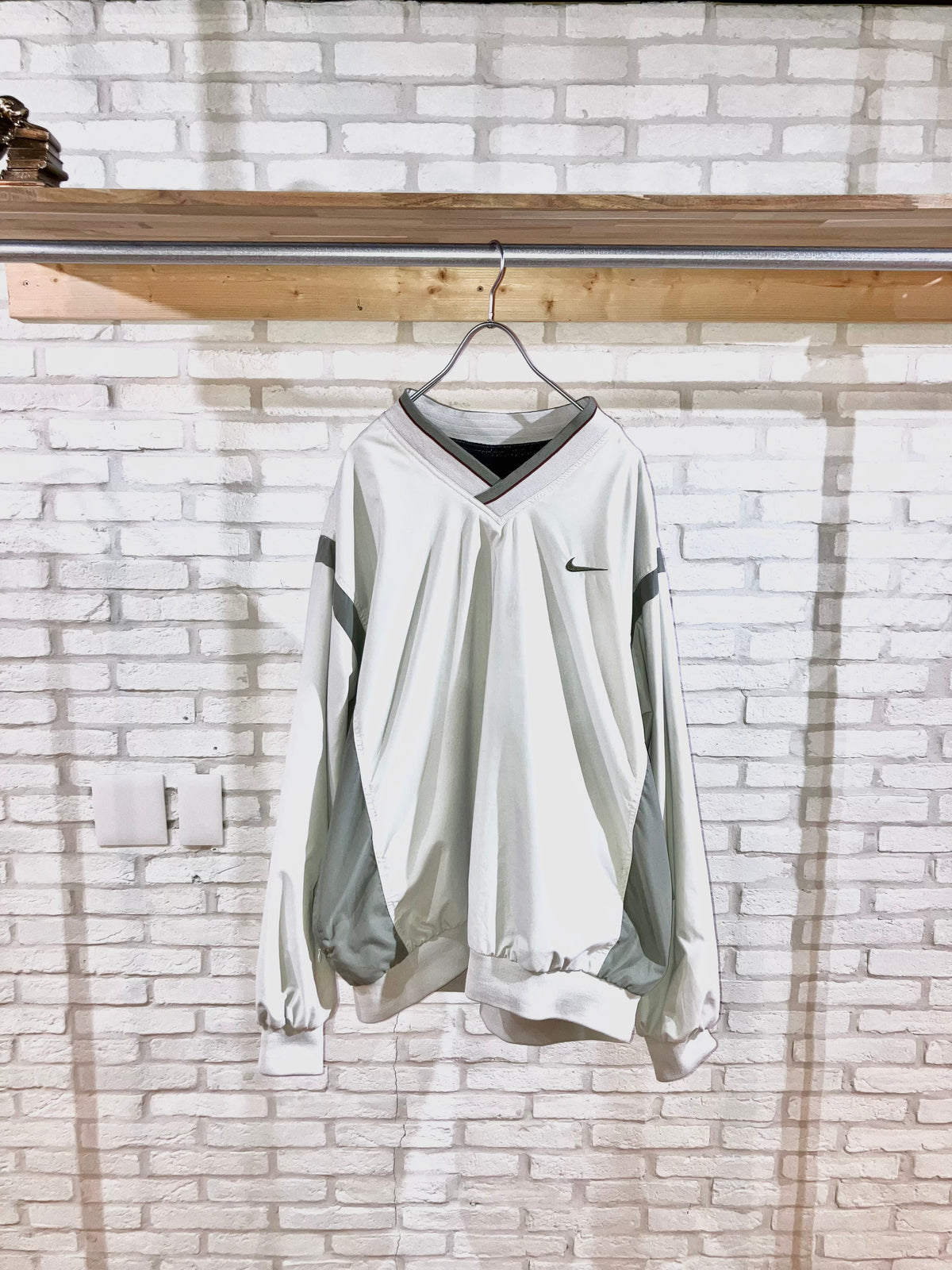 "NIKE GOLF" 00s Design Pollover Tops