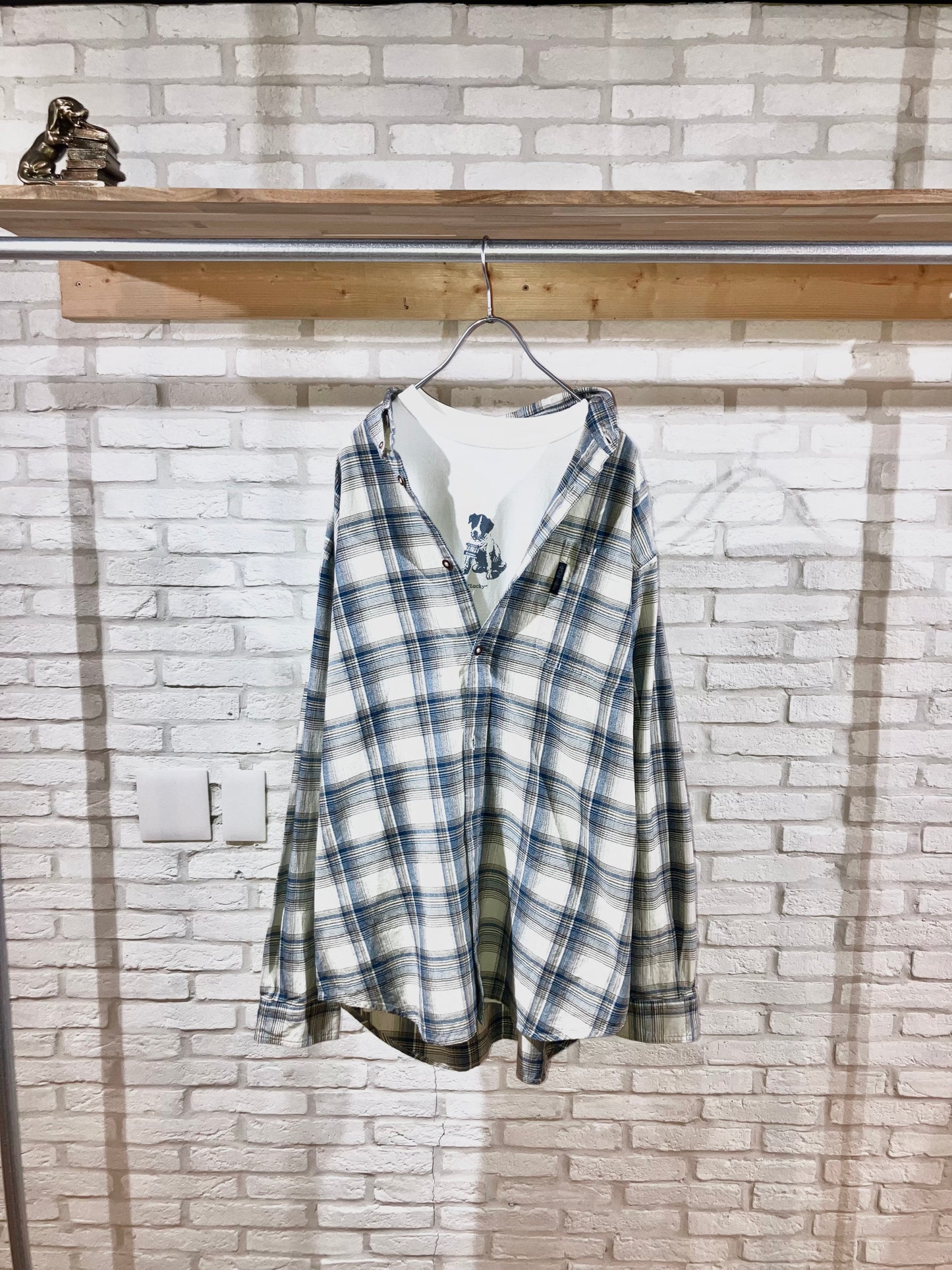 "Cloumbia" Old Check Shirt
