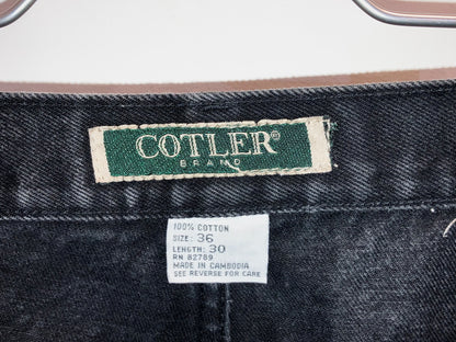 Old Wide Denim Pants