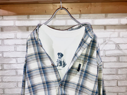 "Cloumbia" Old Check Shirt