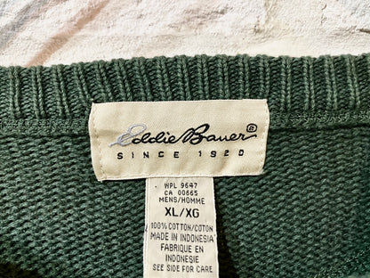"Eddie Bauer" Old Cotton Knit