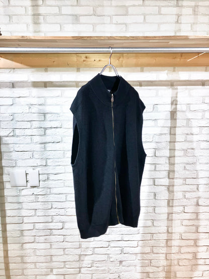 00s Oversized Drivers Knit Vest