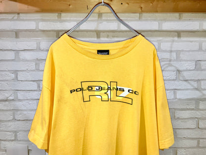 "POLO JEANS CO." Old Printed Tee