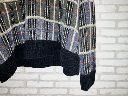 "DOCKERS" Old Check Velour Knit