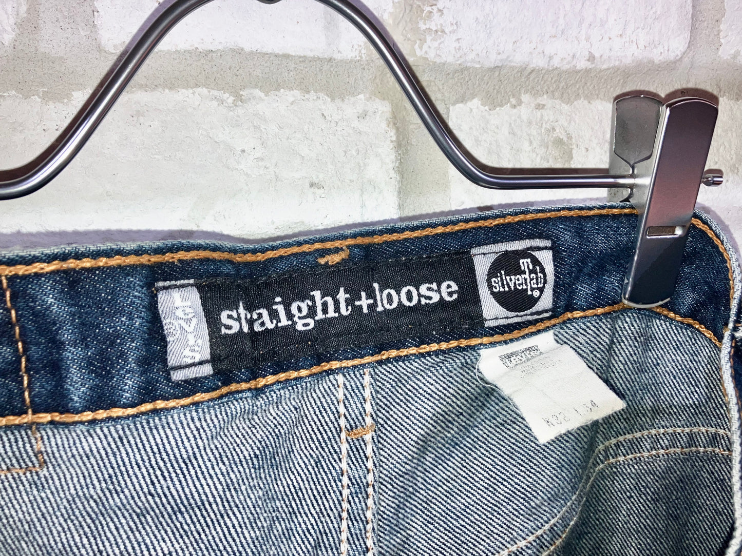 "Levi's SILVER TAB" Old Wide Denim Pants