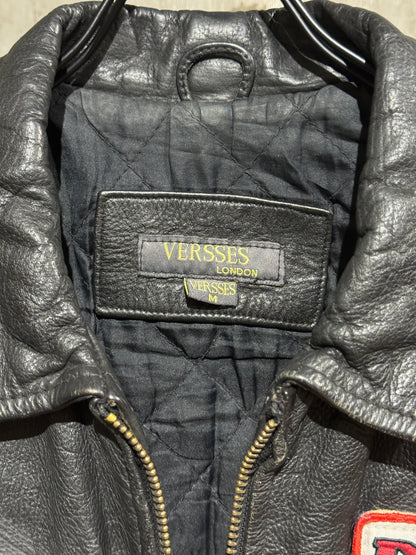 Vintage Euro Racing Leather Jacket