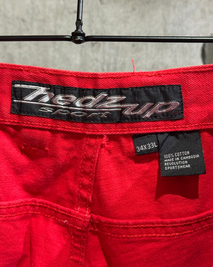 00s Vintage Hedz-Up Color Denim Pants