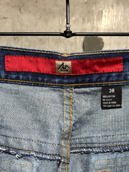 00's Members Property Design Wide Denim Pants