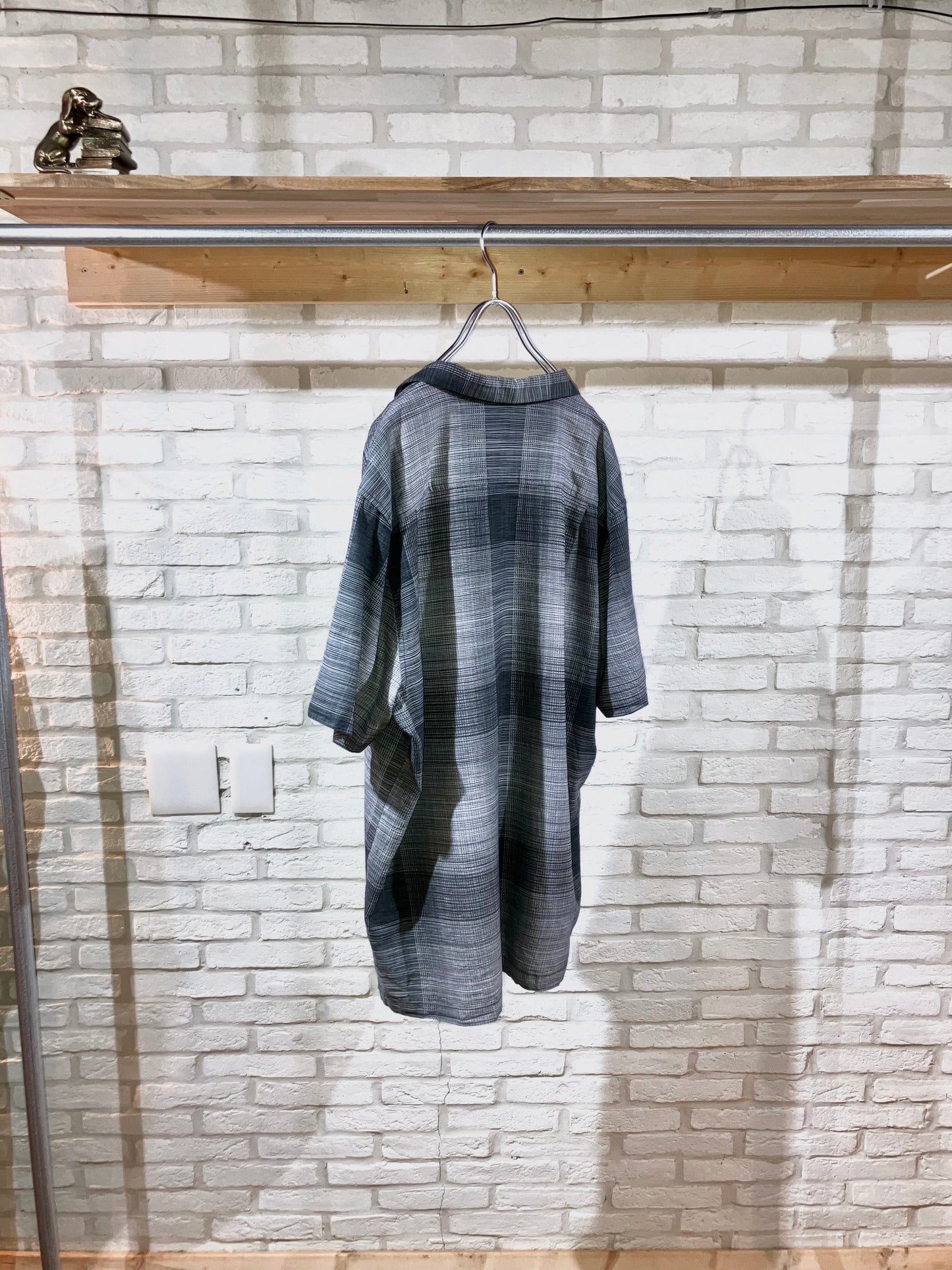 "Tommy Bahama" Old Silk&Cotton Check Shirt