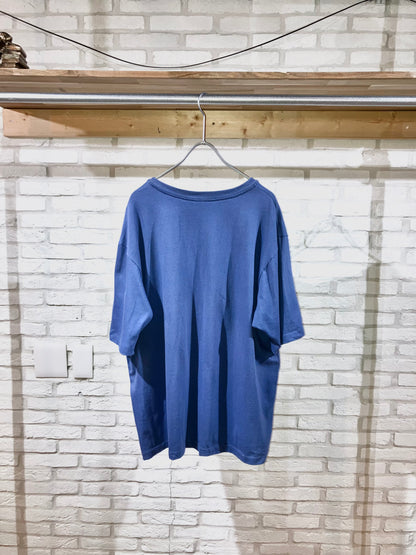 "LANDS'END" Old Henley Neck Tee