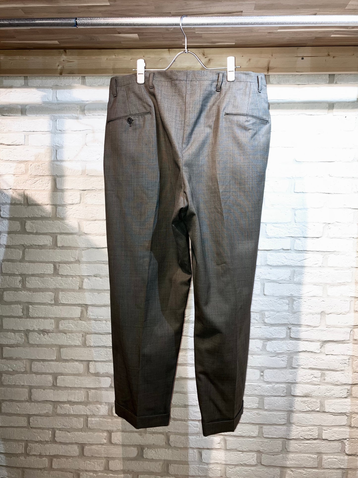 Vintage Wool Wide Slacks