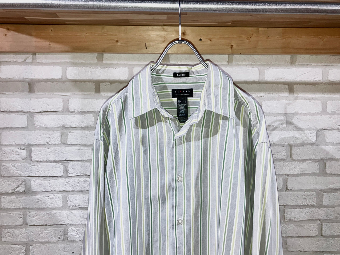 "claiborne" 00s Stripe Shirt