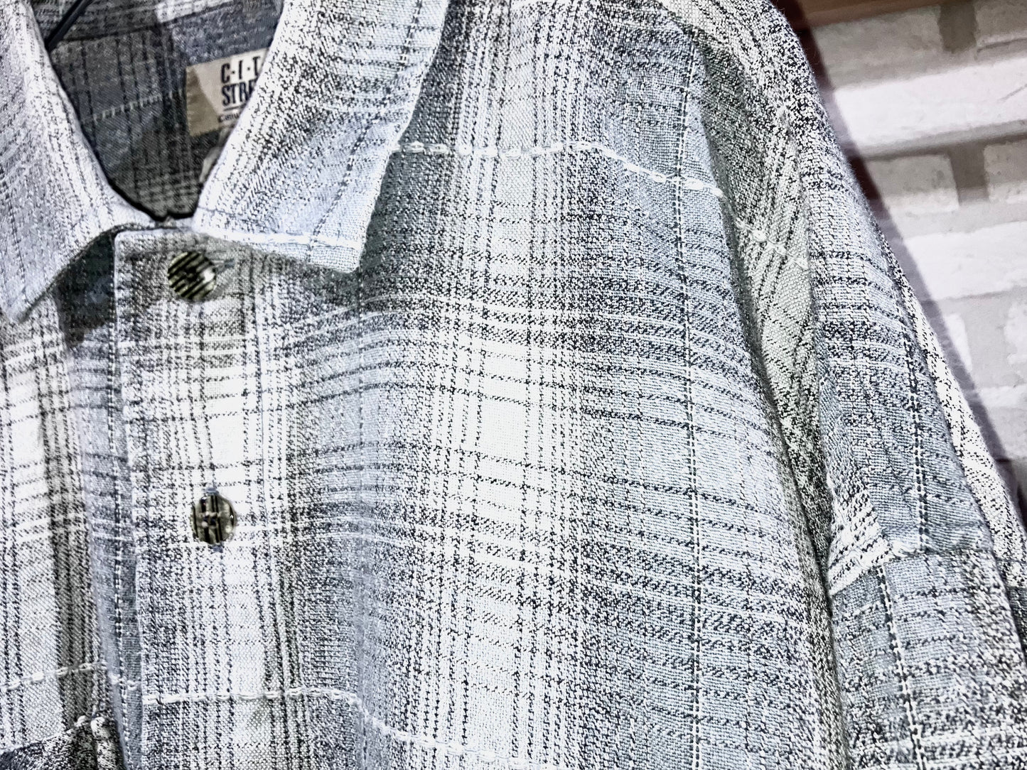 "CITY STREETS" Old Design Check Shirt
