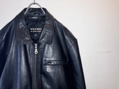 "WILSONS" 00s Design Leather JKT