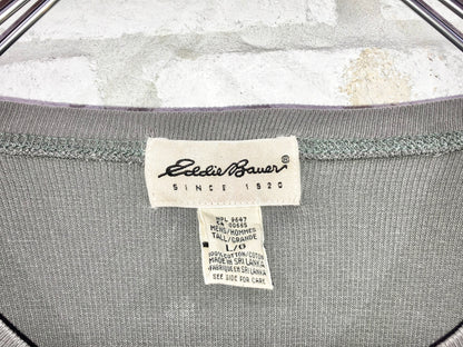 "Eddie Bauer" 00s Kanoko Fabric Pocket Tee