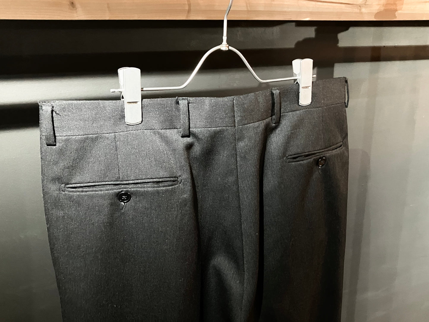 "GIVENCHY" Old Wide Slacks