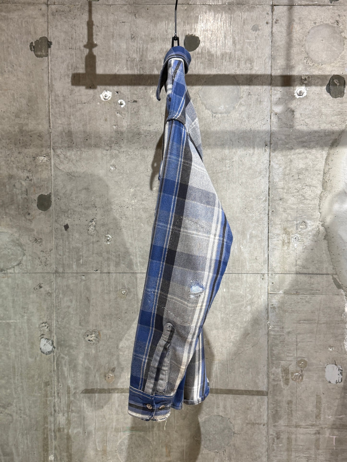 80's Vintage Heavyweight Flannel Plaid Shirt