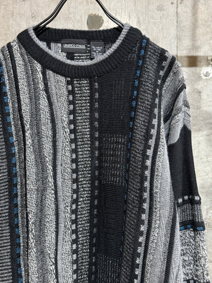 Old 3D Design Sweater