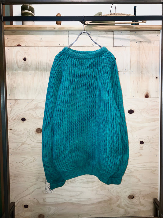 Vintage Knit Sweater "Nice Color"