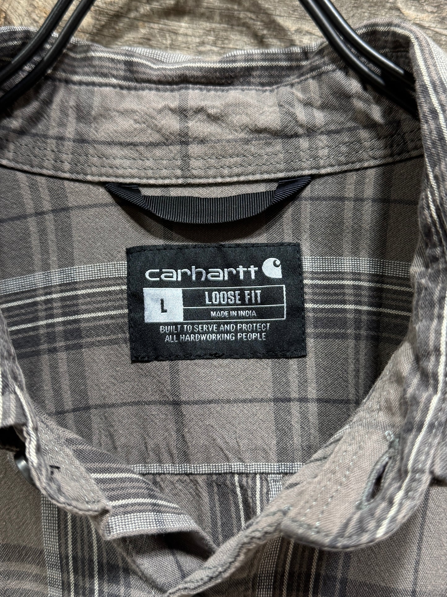 Carhartt Oversized Plaid Shirt