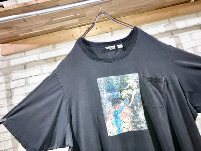 "KING SIZE" Old Super Big Pocket Printed Tee