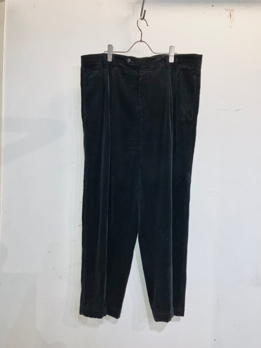 "Nat Nast" Old Silk&Cotton Couduroy Wide Pants