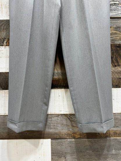 Dockers Grey Tuck Slacks