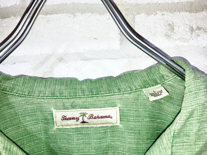 "Tommy Bahama" 00s Silk Shirt