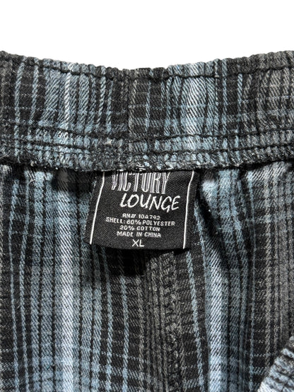 Old Plaid Wide EZ Pants