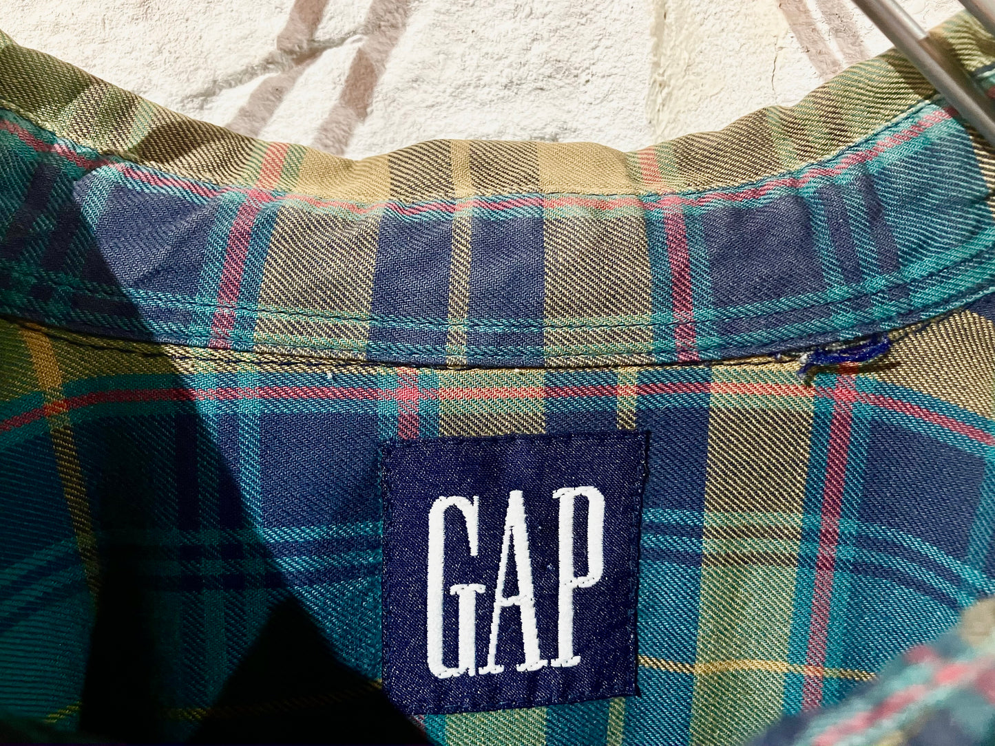 "GAP" Old Check Shirt