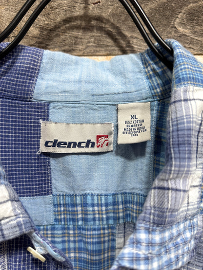 00s Clench Patchwork Design Shirt