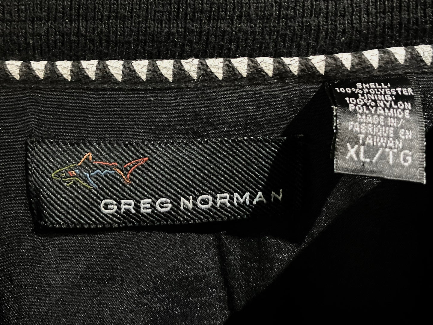"GREG NORMAN" 00s Design Fleece Pollover Tops