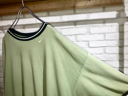 "NIKE" Old Oversized Design Ringer Tee