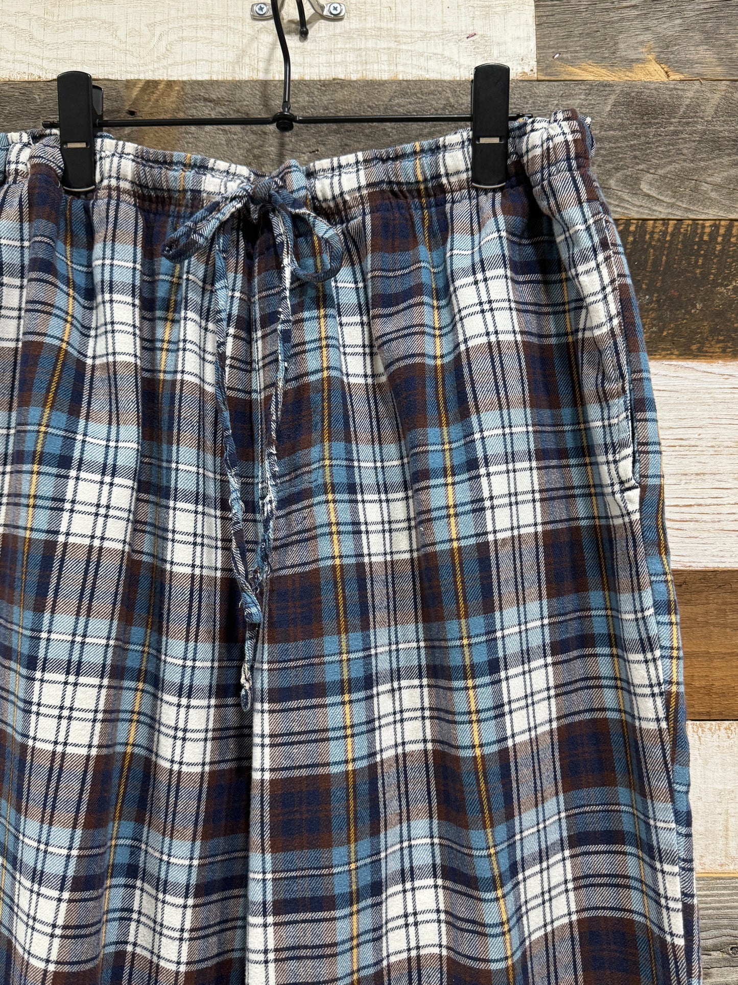 Croft&Barrow Plaid Wide EZ Pants