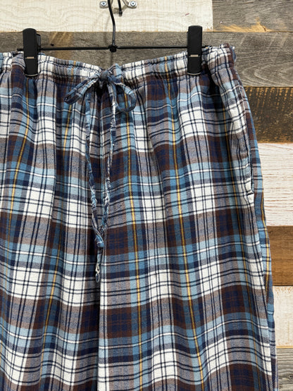 Croft&Barrow Plaid Wide EZ Pants