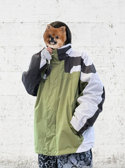 Columbia Interchange Color-Block Nylon Shell Jacket