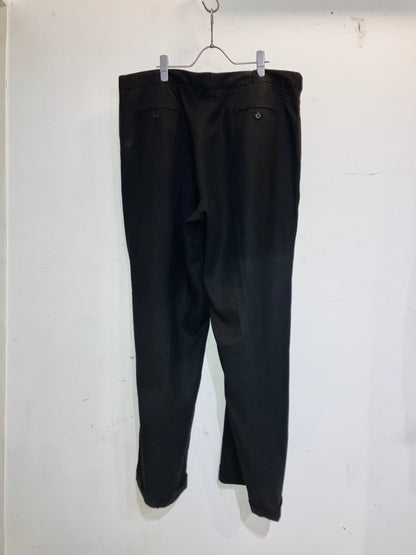 "PERRY ELLIS" Old Linen&Rayon Super Wide Slacks