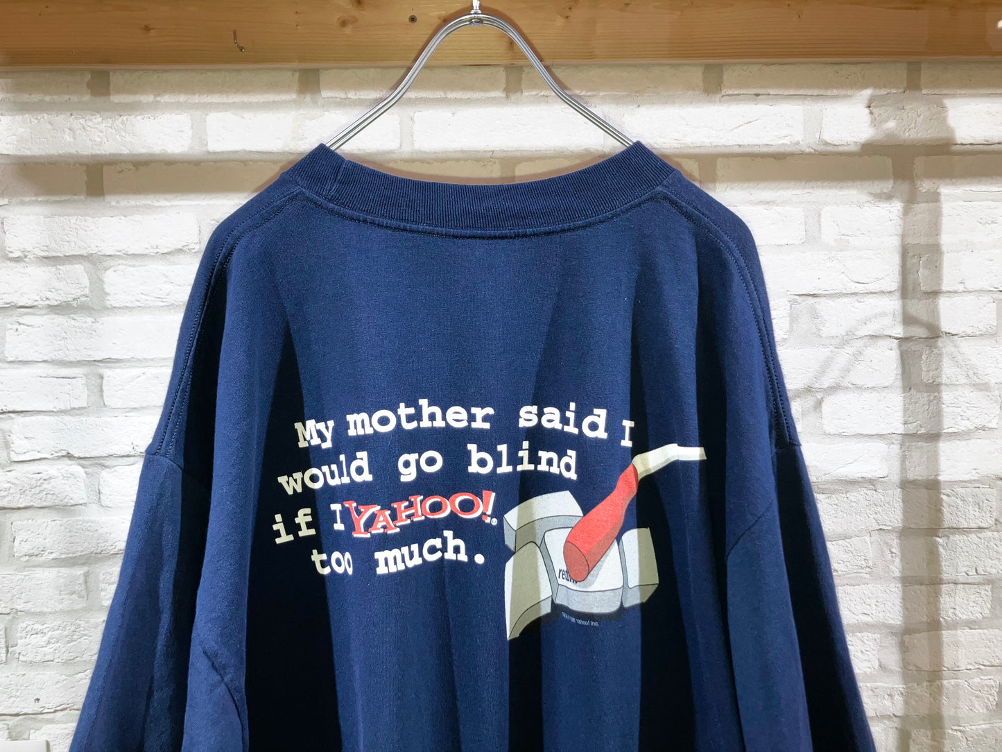 "Yahoo!" Old Printed Tee