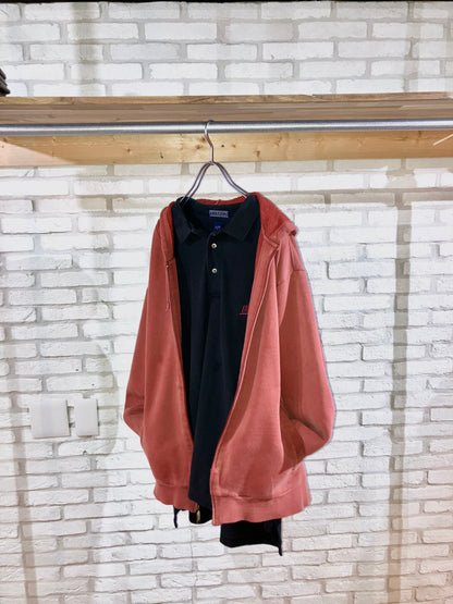 "Dr.Pepper" Old Embroidery Polo Shirt