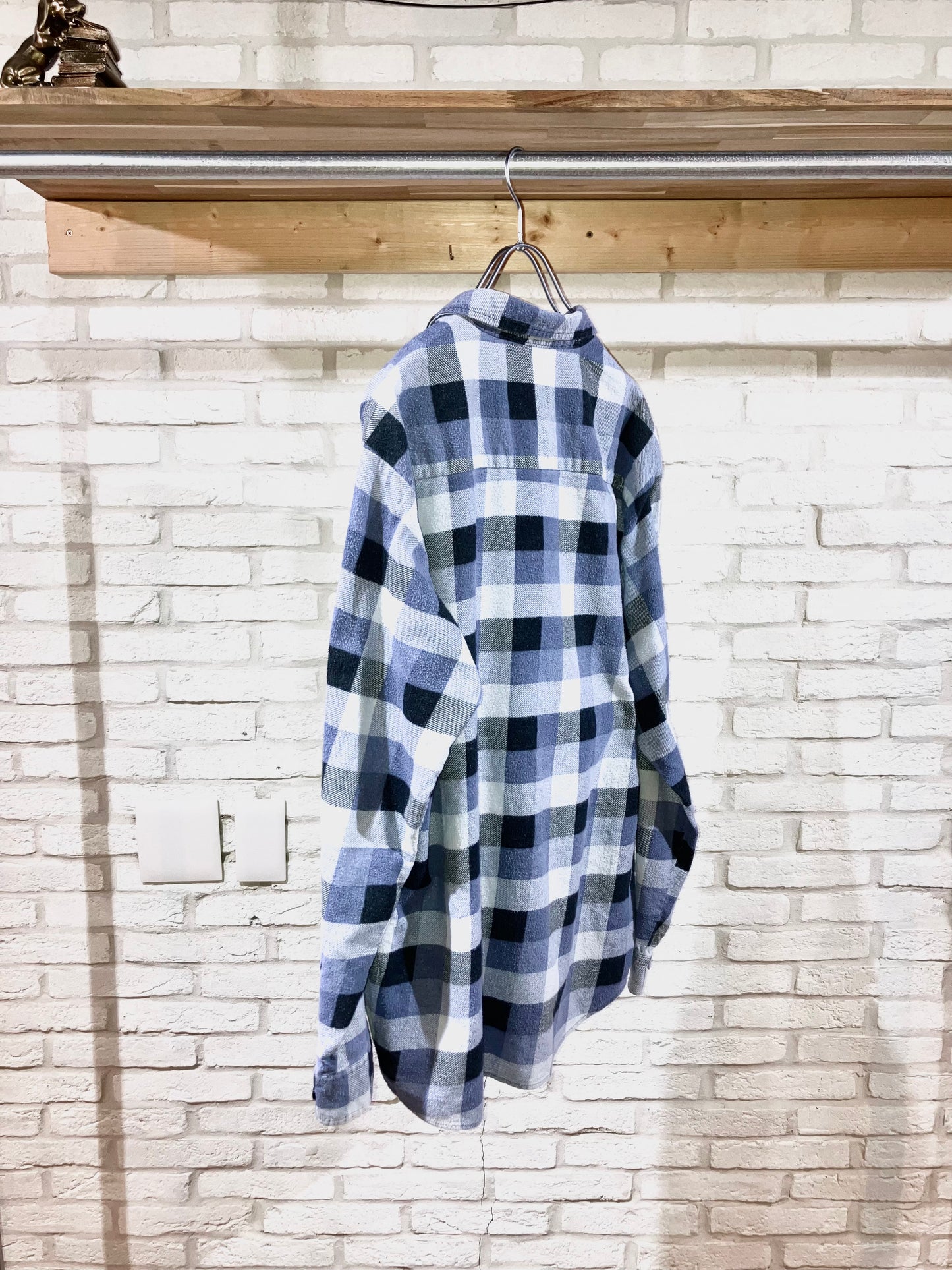 "HABAND" 00s Printed Check Shirt
