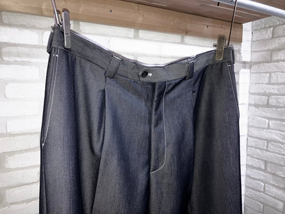 00s Super Wide Iridescent Slacks