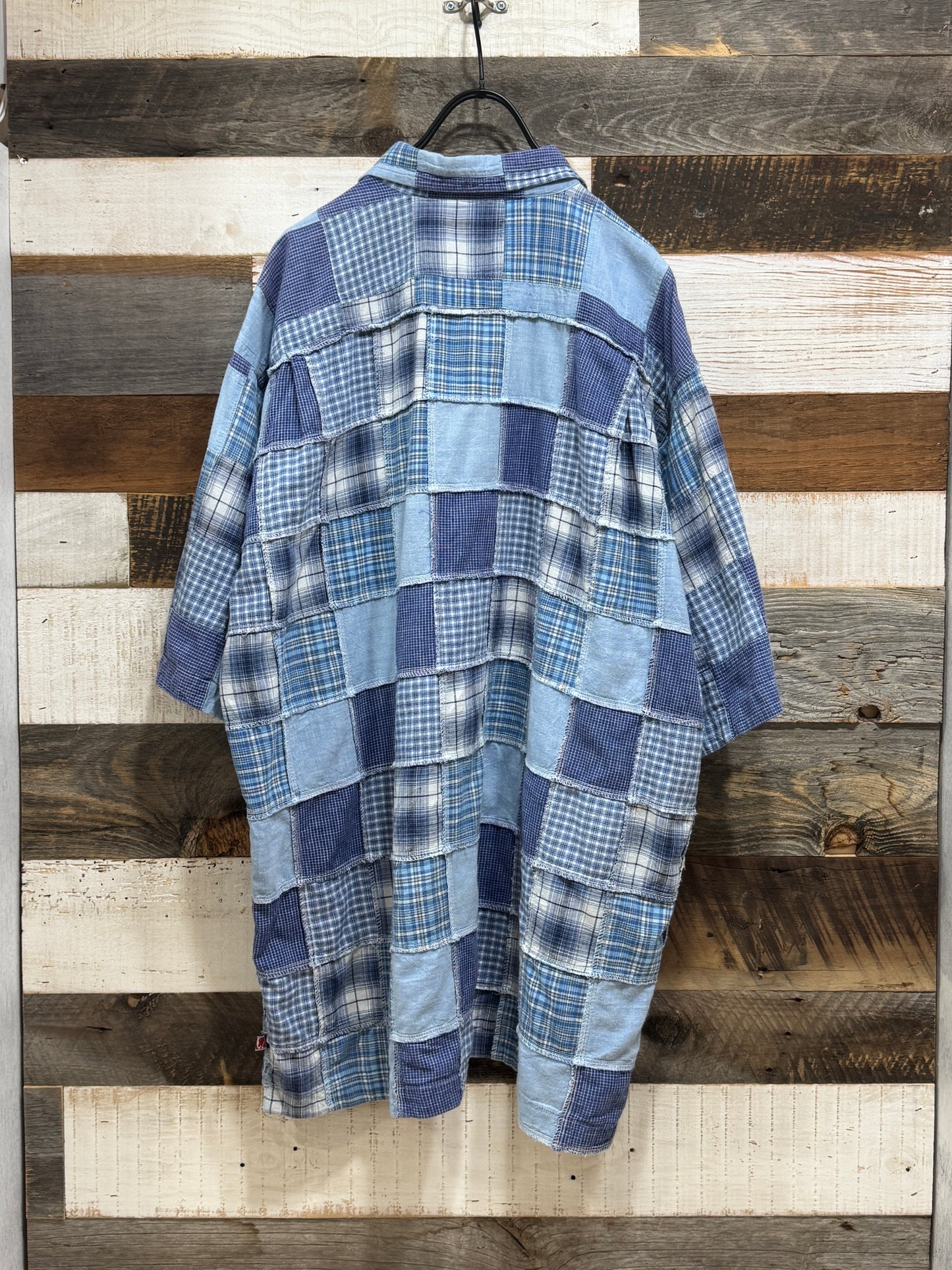 00s Clench Patchwork Design Shirt