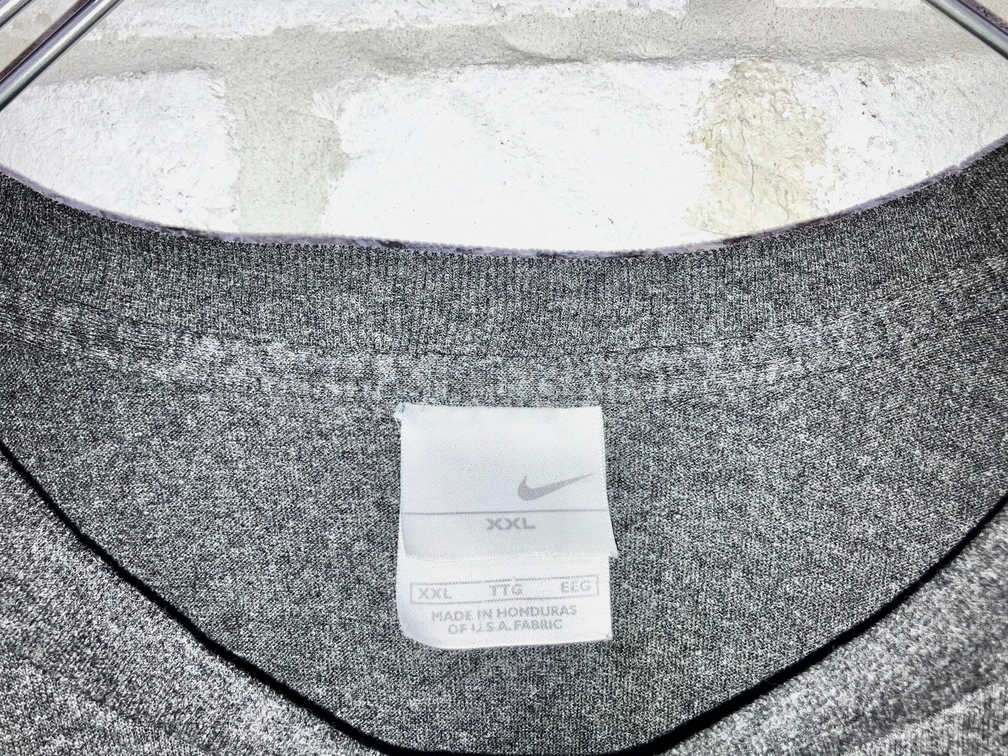 "NIKE" 00s Oversized Swoosh Tee