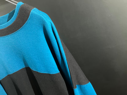 Old Oversized Bi-color Design Sweat