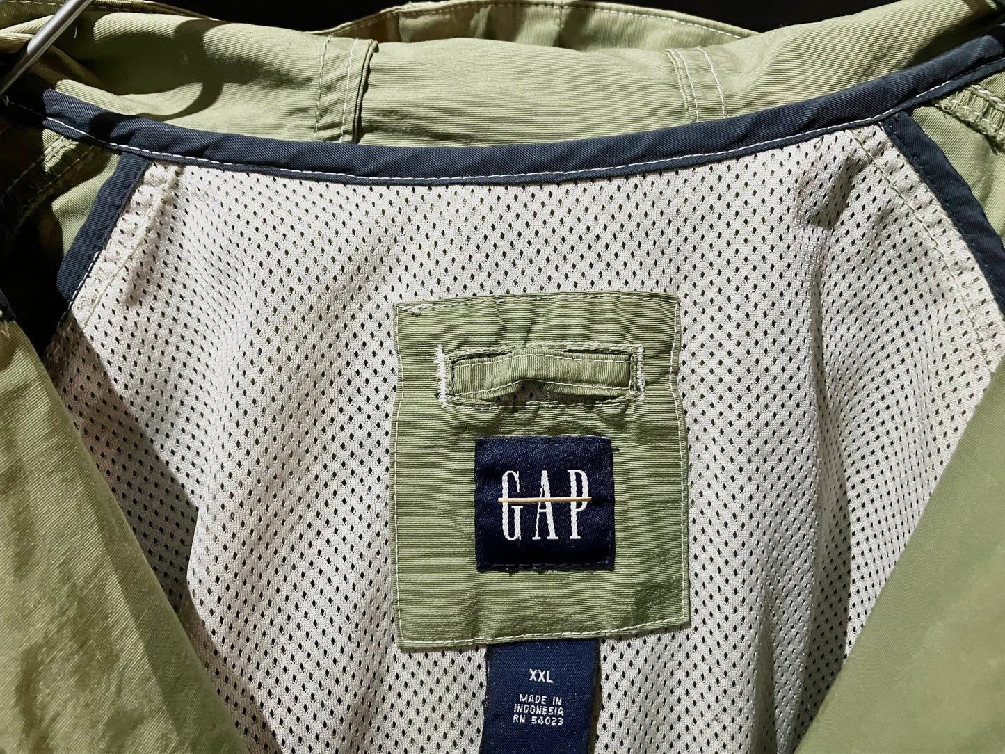 "GAP" 00s Oversized Design Hoodie JKT
