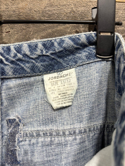 Rare Jordache Vintage Painted Flare Denim  Pants